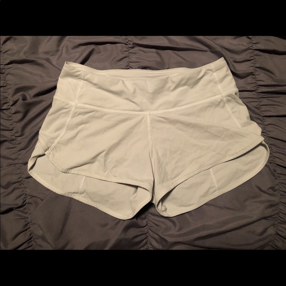 lululemon athletica Pants - white speed shorts